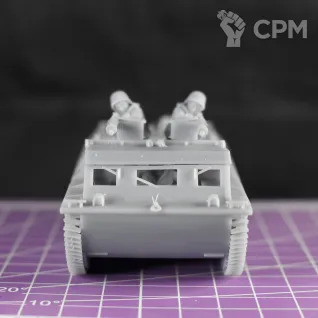 Описание картинки Американская десантная машина AMTRACK с экипажем / масштаб 1:56/ 28мм от DModels по цене 1 700руб | Свободный Рынок Миниатюр - СРМ