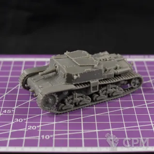 Описание картинки Итальянская САУ Semovente da 75/18 M40 с интерьером и экипажем / масштаб 1:56/ 28 мм от DModels по цене 1 750руб | Свободный Рынок Миниатюр - СРМ