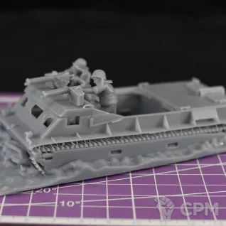 Описание картинки Американская десантная машина AMTRACK (waterline версия) / масштаб 1:56/ 28мм от DModels по цене 1 800руб | Свободный Рынок Миниатюр - СРМ