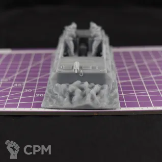 Описание картинки Американская десантная машина AMTRACK (waterline версия) / масштаб 1:56/ 28мм от DModels по цене 1 800руб | Свободный Рынок Миниатюр - СРМ