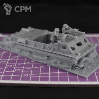 Описание картинки Американская десантная машина AMTRACK (waterline версия) / масштаб 1:56/ 28мм от DModels по цене 1 800руб | Свободный Рынок Миниатюр - СРМ
