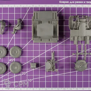 Описание картинки Итальянская САУ Autocannone da 65/17 (походное положение) / масштаб 1:56 / 28мм от DModels по цене 890руб | Свободный Рынок Миниатюр - СРМ