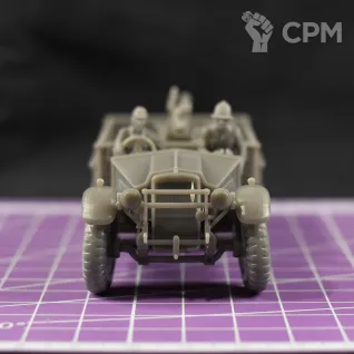 Описание картинки Итальянская САУ Autocannone da 65/17 (походное положение) / масштаб 1:56 / 28мм от DModels по цене 890руб | Свободный Рынок Миниатюр - СРМ