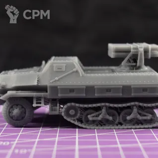 Описание картинки Немецкая РСЗО 15cm Panzerwerfer 42 Auf.Sf / масштаб 1:56 / 28мм от DModels по цене 890руб | Свободный Рынок Миниатюр - СРМ