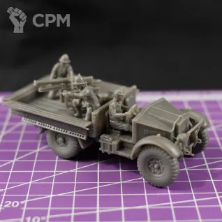 Описание картинки Итальянская САУ Autocannone da 65/17 (боевое положение) / масштаб 1:56 / 28мм от DModels по цене 930руб | Свободный Рынок Миниатюр - СРМ