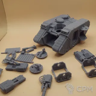 Описание картинки Land Raider печатный от Koda WorkShop по цене 4 300руб | Свободный Рынок Миниатюр - СРМ