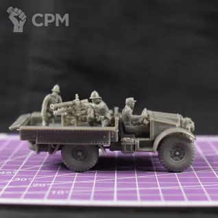 Описание картинки Итальянская САУ Autocannone da 65/17 (боевое положение) / масштаб 1:56 / 28мм от DModels по цене 930руб | Свободный Рынок Миниатюр - СРМ
