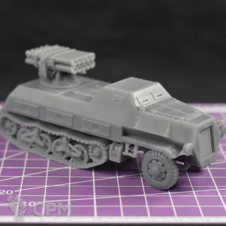 Описание картинки Немецкая РСЗО 15cm Panzerwerfer 42 Auf.Sf / масштаб 1:56 / 28мм от DModels по цене 890руб | Свободный Рынок Миниатюр - СРМ