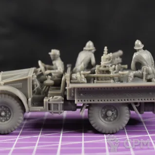 Описание картинки Итальянская САУ Autocannone da 65/17 (боевое положение) / масштаб 1:56 / 28мм от DModels по цене 930руб | Свободный Рынок Миниатюр - СРМ