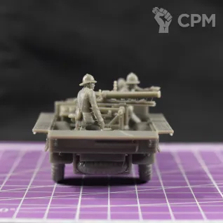 Описание картинки Итальянская САУ Autocannone da 65/17 (боевое положение) / масштаб 1:56 / 28мм от DModels по цене 930руб | Свободный Рынок Миниатюр - СРМ