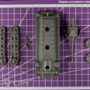 Описание картинки Немецкий бронетранспортер Sd.Kfz. 251/22 Ausf D «Pakwagen» / масштаб 1:56/ 28мм от DModels по цене 690руб | Свободный Рынок Миниатюр - СРМ
