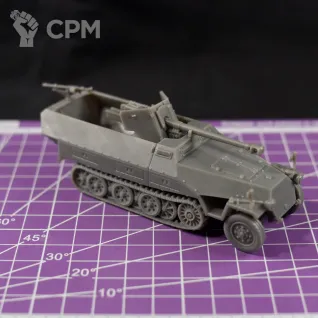 Описание картинки Немецкий бронетранспортер Sd.Kfz. 251/22 Ausf D «Pakwagen» / масштаб 1:56/ 28мм от DModels по цене 690руб | Свободный Рынок Миниатюр - СРМ