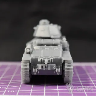 Описание картинки Французский средний пехотный танк Char D2 / масштаб 1:56/ 28мм от DModels по цене 1 650руб | Свободный Рынок Миниатюр - СРМ