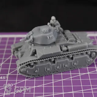 Описание картинки Французский средний пехотный танк Char D2 с танкистом / масштаб 1:56/ 28мм от DModels по цене 1 670руб | Свободный Рынок Миниатюр - СРМ