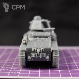 Описание картинки Французский средний пехотный танк Char D2 с танкистом / масштаб 1:56/ 28мм от DModels по цене 1 670руб | Свободный Рынок Миниатюр - СРМ