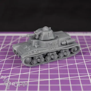 Описание картинки Французский легкий танк Hotchkiss H39 / масштаб 1:56 / 28mm от DModels по цене 520руб | Свободный Рынок Миниатюр - СРМ