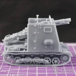 Описание картинки Немецкая САУ Sturmpanzer I «Bison» / масштаб 1:56 / 28мм от DModels по цене 980руб | Свободный Рынок Миниатюр - СРМ