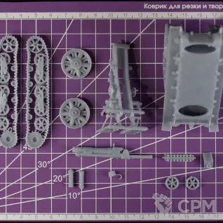 Описание картинки Немецкая САУ Sturmpanzer I «Bison» / масштаб 1:56 / 28мм от DModels по цене 980руб | Свободный Рынок Миниатюр - СРМ