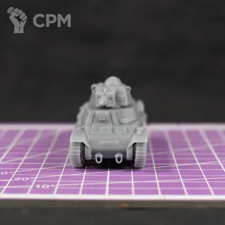 Описание картинки Французский легкий танк Hotchkiss H39 / масштаб 1:56 / 28mm от DModels по цене 520руб | Свободный Рынок Миниатюр - СРМ