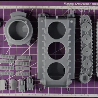 Описание картинки Немецкий танк Panzer VI Ausf.H1 "Тигр" (обр. ноябрь 1942 г.) / масштаб 1:56 / 28 от DModels по цене 2 100руб | Свободный Рынок Миниатюр - СРМ