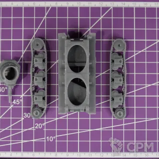 Описание картинки Французский легкий танк Hotchkiss H39 / масштаб 1:56 / 28mm от DModels по цене 520руб | Свободный Рынок Миниатюр - СРМ