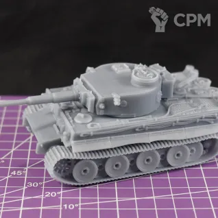 Описание картинки Немецкий танк Panzer VI Ausf.H1 "Тигр" (обр. ноябрь 1942 г.) / масштаб 1:56 / 28 от DModels по цене 2 100руб | Свободный Рынок Миниатюр - СРМ