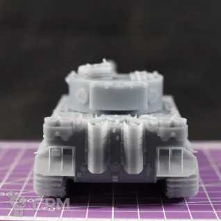 Описание картинки Немецкий танк Panzer VI Ausf.H1 "Тигр" (обр. ноябрь 1942 г.) / масштаб 1:56 / 28 от DModels по цене 2 100руб | Свободный Рынок Миниатюр - СРМ