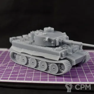 Описание картинки Немецкий танк Panzer VI Ausf.H1 "Тигр" (обр. ноябрь 1942 г.) / масштаб 1:56 / 28 от DModels по цене 2 100руб | Свободный Рынок Миниатюр - СРМ