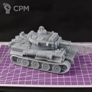 Описание картинки Немецкий танк Panzer VI Ausf.H1 "Тигр" версия DAK (обр.1942 г.) / масштаб 1:56 / от DModels по цене 2 500руб | Свободный Рынок Миниатюр - СРМ