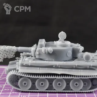 Описание картинки Немецкий танк Panzer VI Ausf.H1 "Тигр" версия DAK (обр.1942 г.) / масштаб 1:56 / от DModels по цене 2 500руб | Свободный Рынок Миниатюр - СРМ
