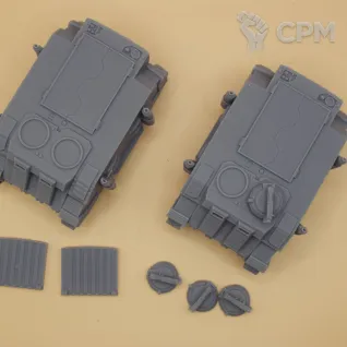 Описание картинки Rhino печатный 2 шт от Koda WorkShop по цене 3 000руб | Свободный Рынок Миниатюр - СРМ