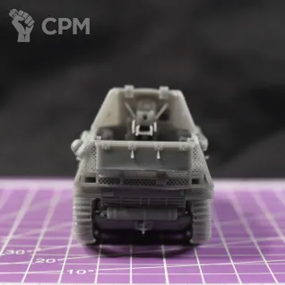 Описание картинки Немецкая ПТ-САУ Marder III с экипажем и пехотой (6 миниатюр) / масштаб 1:56 / 28мм от DModels по цене 1 200руб | Свободный Рынок Миниатюр - СРМ