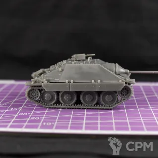 Описание картинки Немецкий истребитель танков Jagdpanzer 38 "Hetzer" / масштаб 1:56 / 28мм от DModels по цене 920руб | Свободный Рынок Миниатюр - СРМ