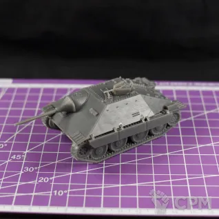 Описание картинки Немецкий истребитель танков Jagdpanzer 38 "Hetzer" / масштаб 1:56 / 28мм от DModels по цене 920руб | Свободный Рынок Миниатюр - СРМ
