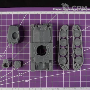 Описание картинки Немецкий танк Pz.Kpfw. 38(t) Ausf. G с багажом / масштаб 1:56 / 28мм от DModels по цене 830руб | Свободный Рынок Миниатюр - СРМ