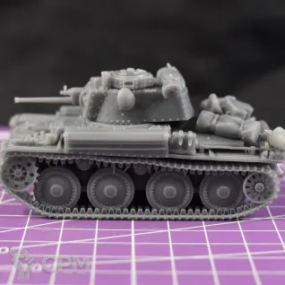 Описание картинки Немецкий танк Pz.Kpfw. 38(t) Ausf. G с багажом / масштаб 1:56 / 28мм от DModels по цене 830руб | Свободный Рынок Миниатюр - СРМ