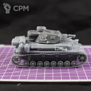 Описание картинки Немецкий средний танк Pz.Kpfw. IV Ausf. E (обр. 1940г.) / масштаб 1:56 / 28мм от DModels по цене 1 670руб | Свободный Рынок Миниатюр - СРМ
