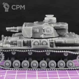 Описание картинки Немецкий средний танк Pz.Kpfv.IV Ausf.E Vorpanzer (обр. 1940г.) / масштаб 1:56 / 28мм от DModels по цене 1 630руб | Свободный Рынок Миниатюр - СРМ