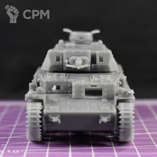 Описание картинки Немецкий средний танк Pz.Kpfv.IV Ausf.E Vorpanzer (обр. 1940г.) / масштаб 1:56 / 28мм от DModels по цене 1 630руб | Свободный Рынок Миниатюр - СРМ