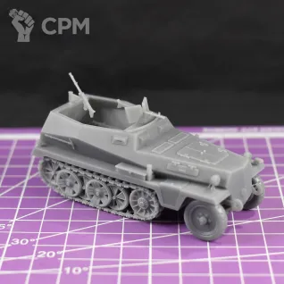 Описание картинки Немецкий бронетранспортер Sd.Kfz. 250/1 / масштаб 1:56/ 28мм от DModels по цене 720руб | Свободный Рынок Миниатюр - СРМ