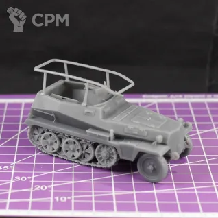 Описание картинки Немецкий бронетранспортер Sd.Kfz. 250/3 (бронемашина связи) / масштаб 1:56/ 28мм от DModels по цене 780руб | Свободный Рынок Миниатюр - СРМ