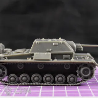 Описание картинки Советская средняя САУ СУ-76и / масштаб 1:56 / 28мм от DModels по цене 1 450руб | Свободный Рынок Миниатюр - СРМ