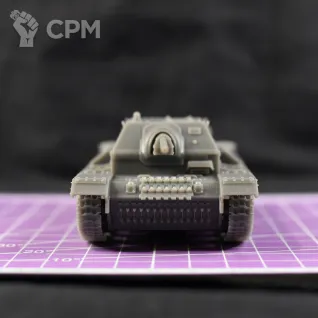 Описание картинки Советская средняя САУ СУ-76и / масштаб 1:56 / 28мм от DModels по цене 1 450руб | Свободный Рынок Миниатюр - СРМ