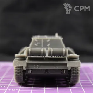 Описание картинки Советская средняя САУ СУ-76и / масштаб 1:56 / 28мм от DModels по цене 1 450руб | Свободный Рынок Миниатюр - СРМ