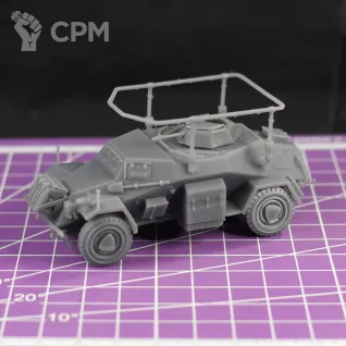 Описание картинки Немецкий разведывательный бронеавтомобиль Sd.Kfz 221 / масштаб 1:56 / 28мм от DModels по цене 650руб | Свободный Рынок Миниатюр - СРМ