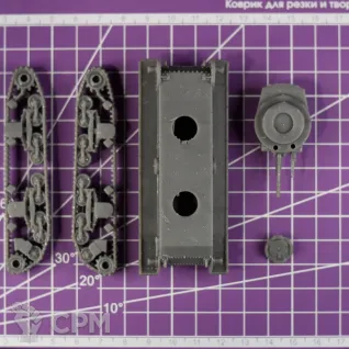 Описание картинки Немецкий легкий танк Pz.35(t) / масштаб 1:56 / 28мм от DModels по цене 850руб | Свободный Рынок Миниатюр - СРМ