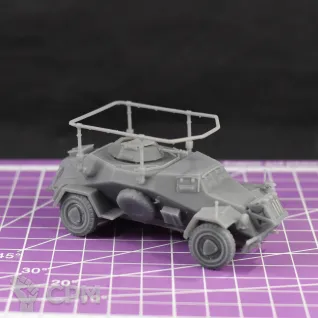 Описание картинки Немецкий разведывательный бронеавтомобиль Sd.Kfz 221 / масштаб 1:56 / 28мм от DModels по цене 650руб | Свободный Рынок Миниатюр - СРМ