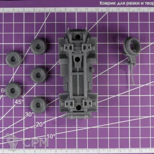 Описание картинки Немецкий бронеавтомобиль Sd.Kfz 221 (s.Pz.B.41) / масштаб 1:56 / 28мм от DModels по цене 650руб | Свободный Рынок Миниатюр - СРМ