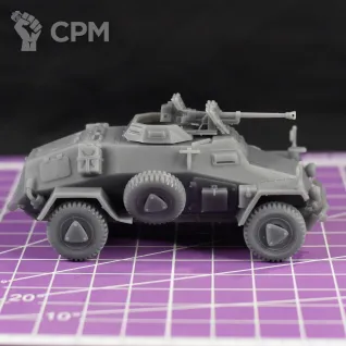 Описание картинки Немецкий бронеавтомобиль Sd.Kfz 221 (s.Pz.B.41) / масштаб 1:56 / 28мм от DModels по цене 650руб | Свободный Рынок Миниатюр - СРМ