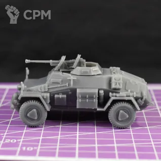 Описание картинки Немецкий бронеавтомобиль Sd.Kfz 221 (s.Pz.B.41) / масштаб 1:56 / 28мм от DModels по цене 650руб | Свободный Рынок Миниатюр - СРМ